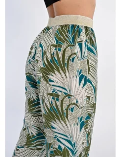 Pantalón largo con estampado