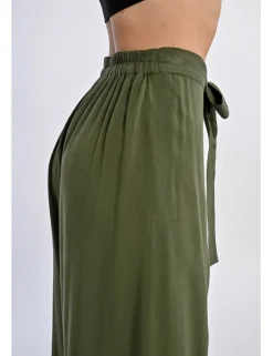 Pantalón largo con lazada