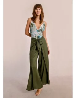 Pantalón largo con lazada