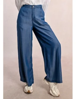 Pantalón largo efecto vaquero