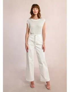 Pantalón largo perneras rectas