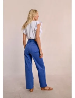 Pantalón largo perneras rectas