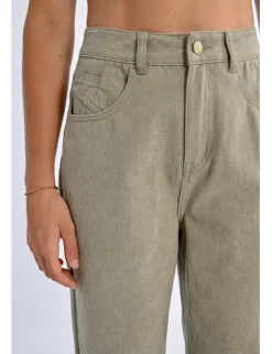 Pantalón tobillero cinco bolsillos