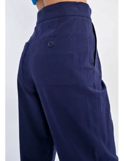 Pantalón tobillero tiro muy alto