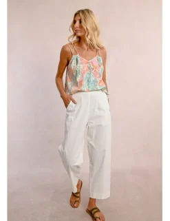 Pantalón tobillero tiro muy alto