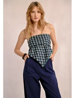 Pantalón tobillero tiro muy alto