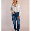 Pantalón vaquero estilo ¨mom¨