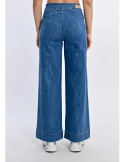 Pantalón vaquero, largo perneras anchas