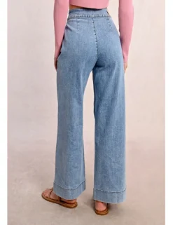 Pantalón vaquero, largo perneras anchas