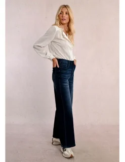 Pantalón vaquero perneras anchas