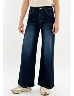 Pantalón vaquero perneras anchas