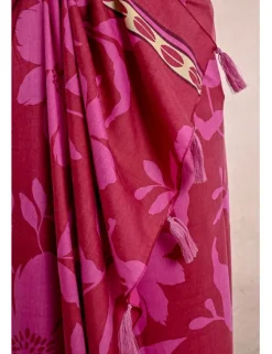 Pareo largo con estampado