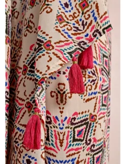 Pareo largo con estampado