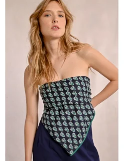 Pañuelo estampado tropical