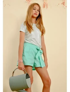 Short corto con lazada