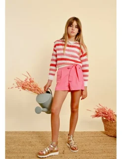 Short corto con lazada