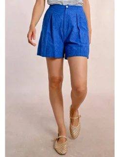Short corto motivo paisley