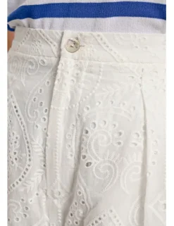 Short corto motivo paisley