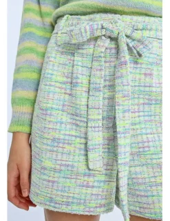 Short multicolor con lazada