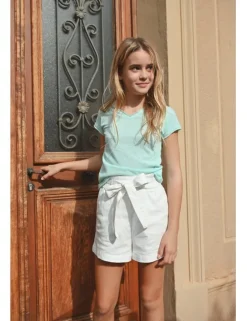 Short recto con lazada