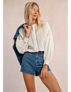 Short vaquero cinco bolsillos