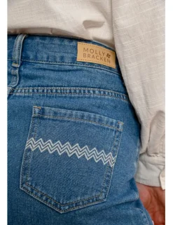 Short vaquero cinco bolsillos