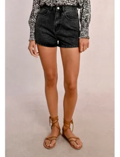 Short vaquero cinco bolsillos