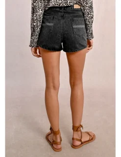 Short vaquero cinco bolsillos