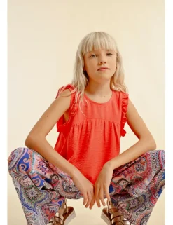 Top de manga corta detalle volentes