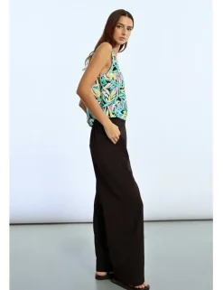Top de tirantes con estampado floral