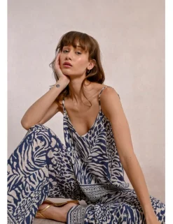 Top de tirantes con estampado