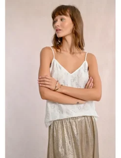 Top de tirantes detalle corazones
