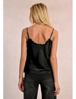 Top lencero de tirantes detalle volantes