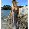 Vestido de tirantes con estampado