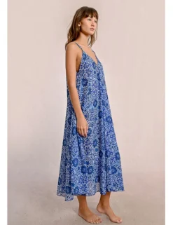 Vestido de tirantes con estampado
